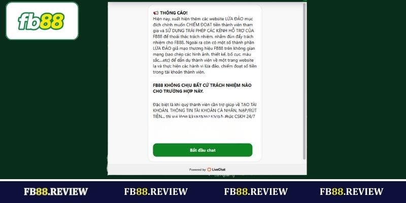 Những điều cần biết khi kết nối FB88